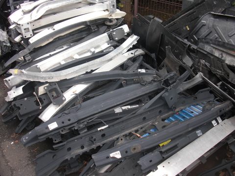 Bumper reinforcement for imported cars