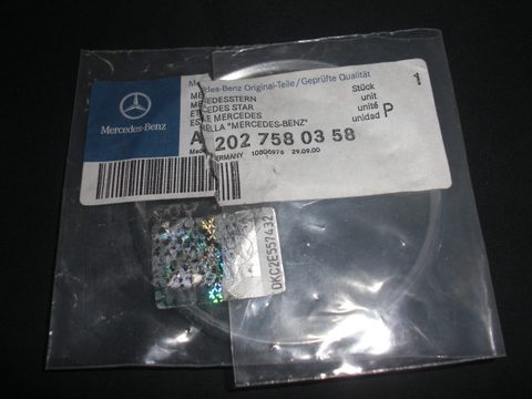 Emblem for Mercedes W202