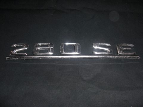 Emblem for Mercedes W126 280SE