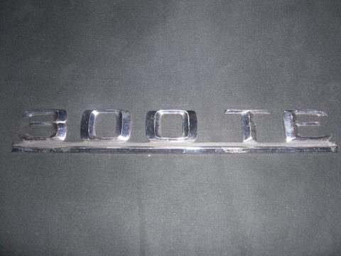 Emblem for Mercedes W124 300TE