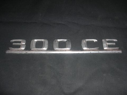 Emblem for Mercedes W124 300CE