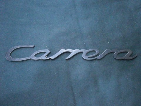 Carrera emblem for Porsche