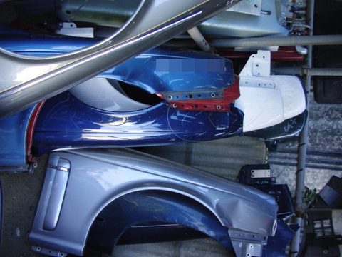 Front fender for Jaguar