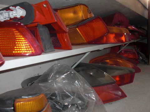 Tail lens for Porsche