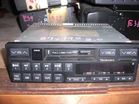 Factory head unit for Mercedes W201 190E